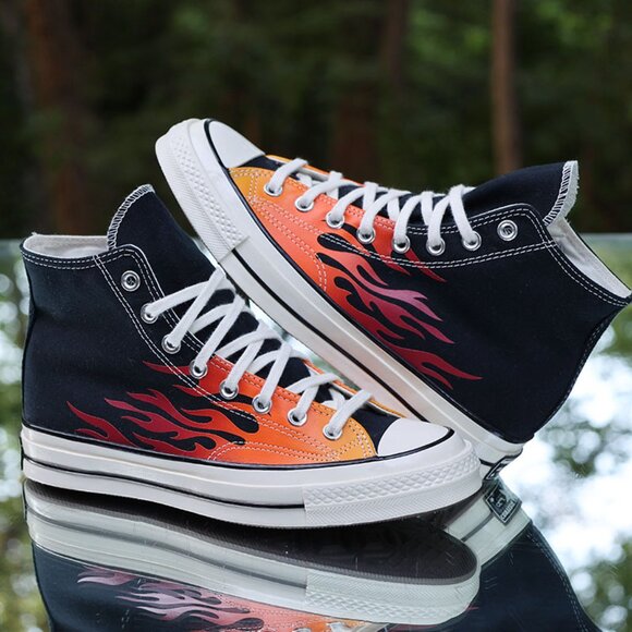 Converse Chuck Taylor 70 Hi Flames - Picture 7 of 13